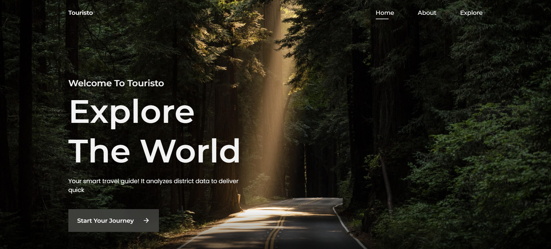 Touristo travel guide preview